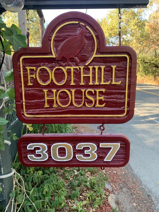 Foothill House Bed & Breakfast Calistoga Bagian luar foto